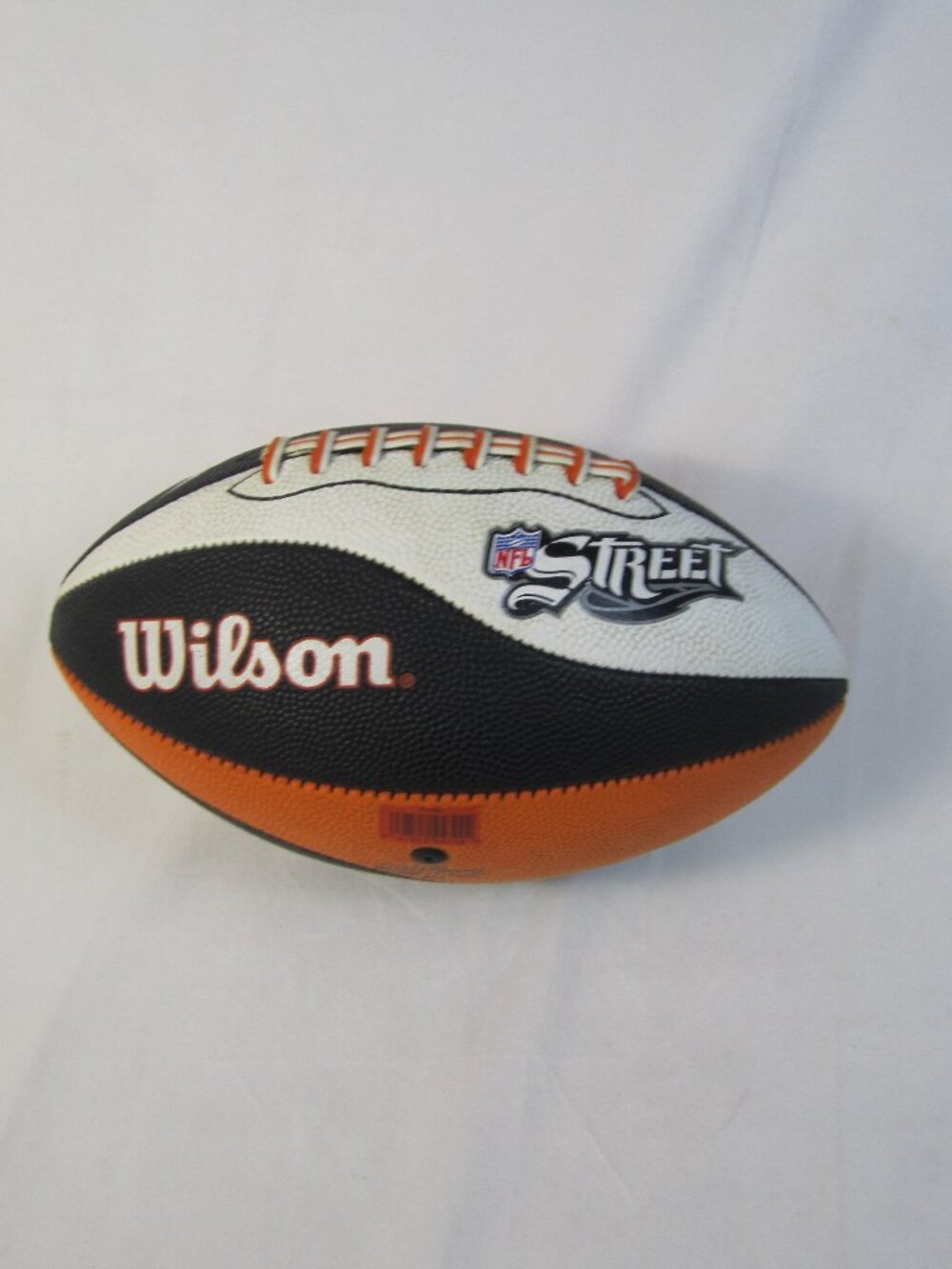 Wilson NFL Street Promo Football Colorway Orange Black White